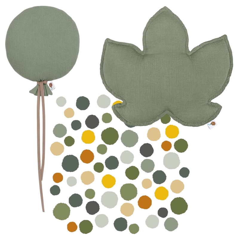 Bundle With Wall Balloon, Cushion &amp; Dots Stickers