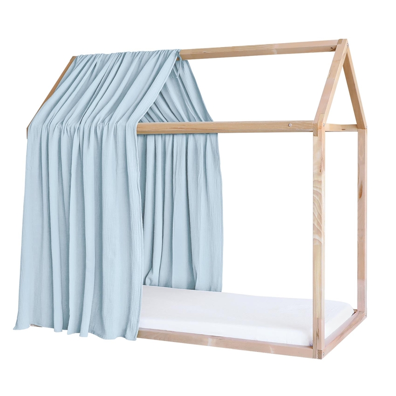 Organic House Bed Canopy Light Blue 315cm 1 Piece