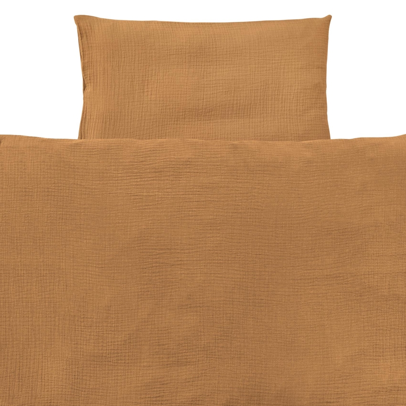 Organic Bedding Muslin Camel 100x135cm