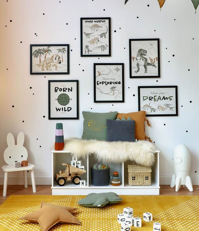 Playroom With Dinosaurs Decor