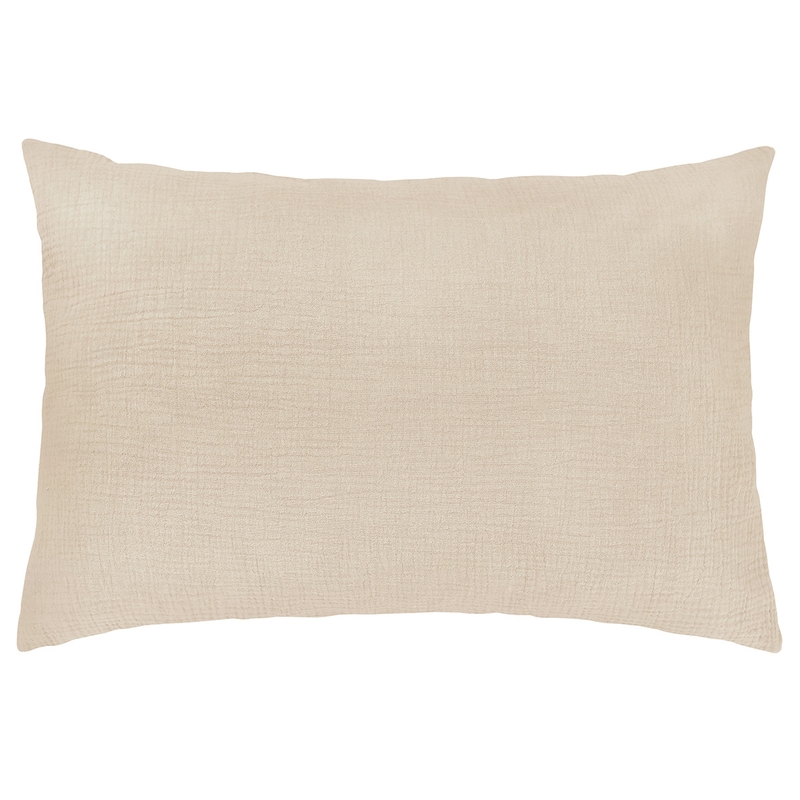 Pillowcase Muslin Beige 40x60cm
