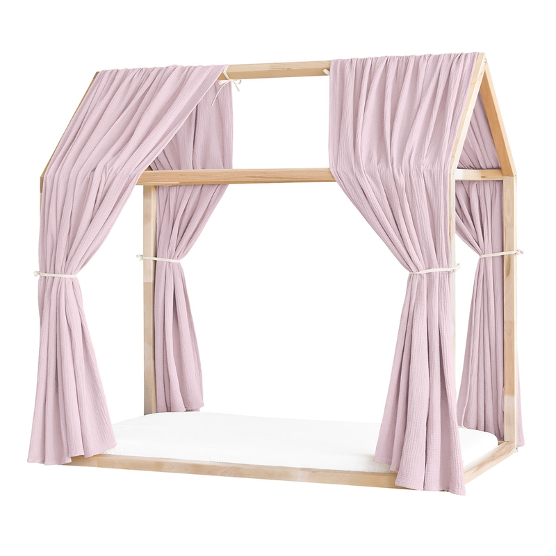 House Bed Canopy Set Of 2 Purple 315cm