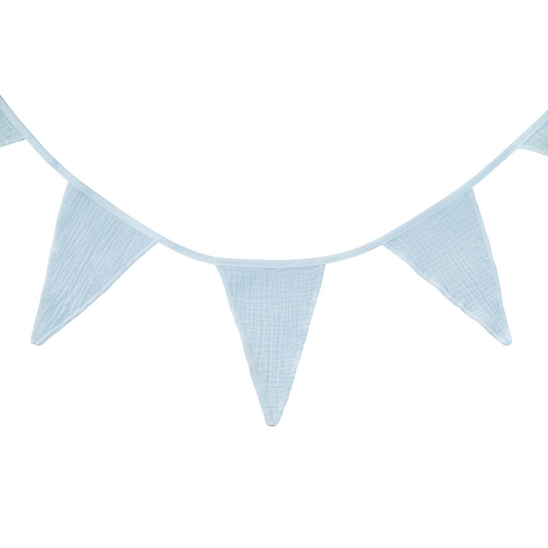 Garland Muslin Light Blue 330cm