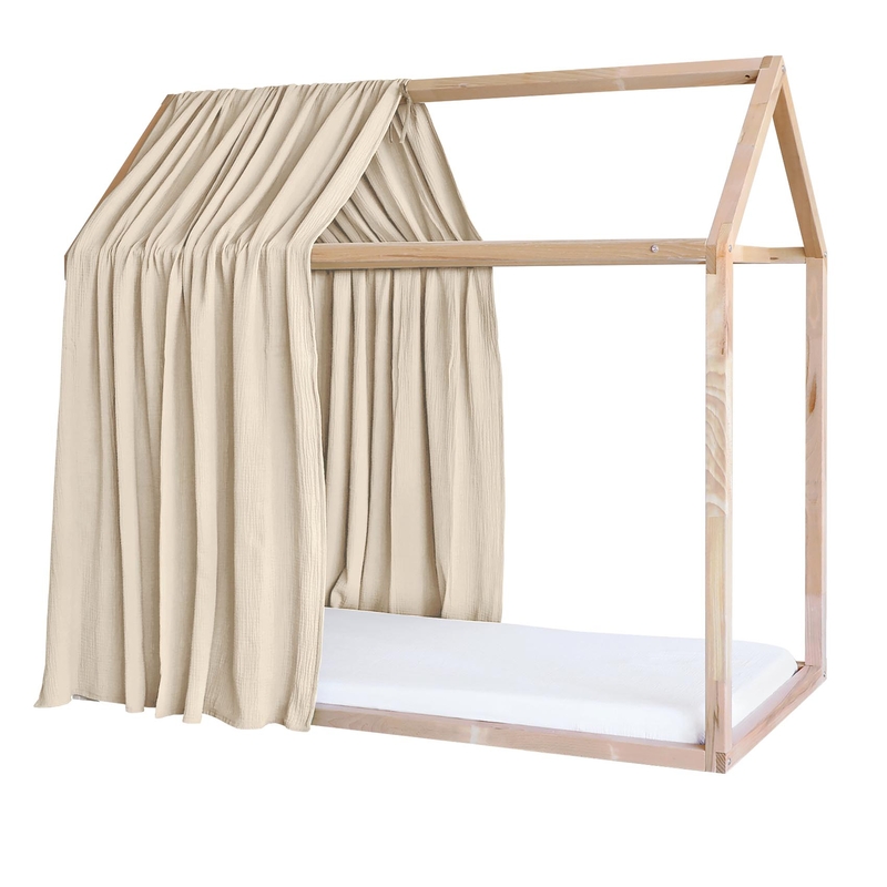 House Bed Canopy Beige 315cm 1 Piece