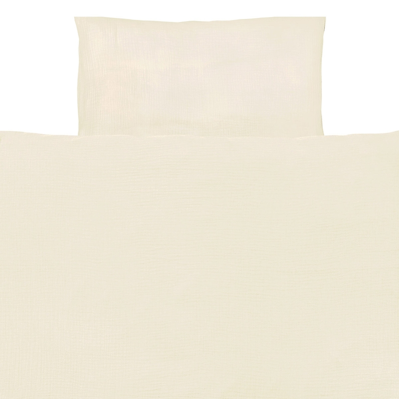 Organic Bedding Muslin Cream 100x135cm