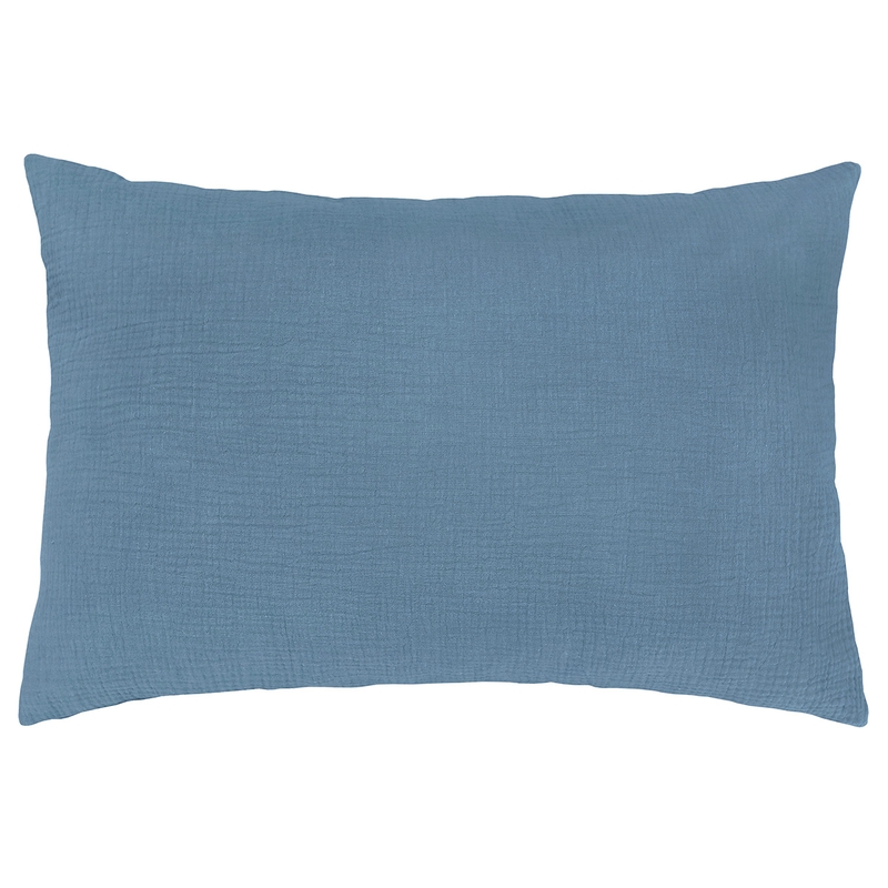 Pillowcase Muslin Dusty Blue 40x60cm