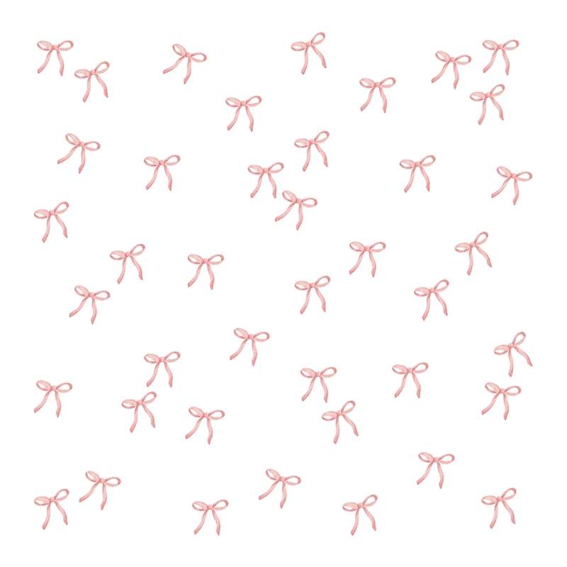 Wall Stickers &#039;Bows&#039; Pink 41 pcs