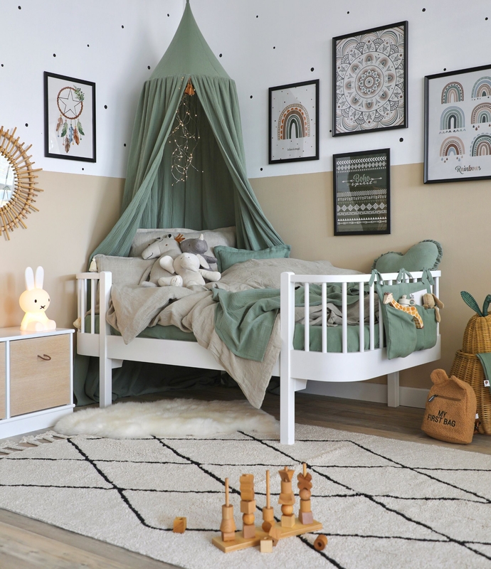 Kidsroom &#039;Boho Style&#039; With Natural Colours