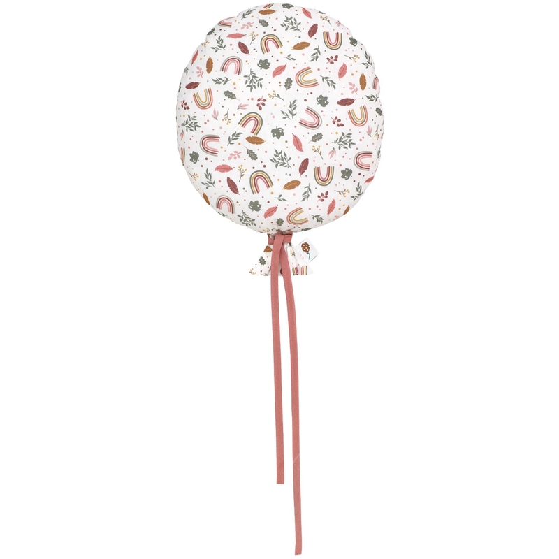 Organic Wall Decor &#039;Rainbow Balloon&#039; Rose 30cm