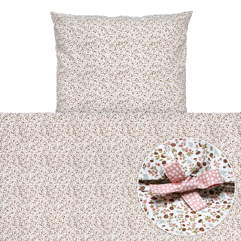 Organic Kids Bedding &#039;Buttercup&#039; Dusty Rose 135x200cm