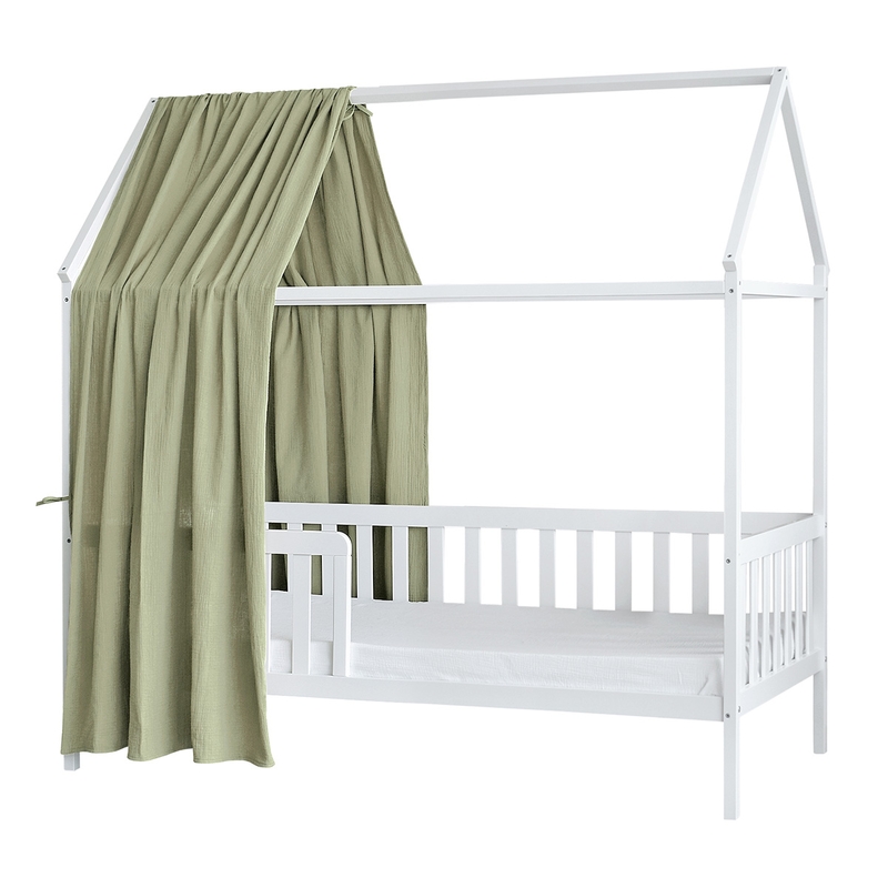 House Bed Canopy Light Green 350cm 1 Piece