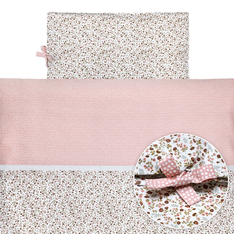 Bedding &#039;Buttercup&#039; Dusty Rose 100x135cm