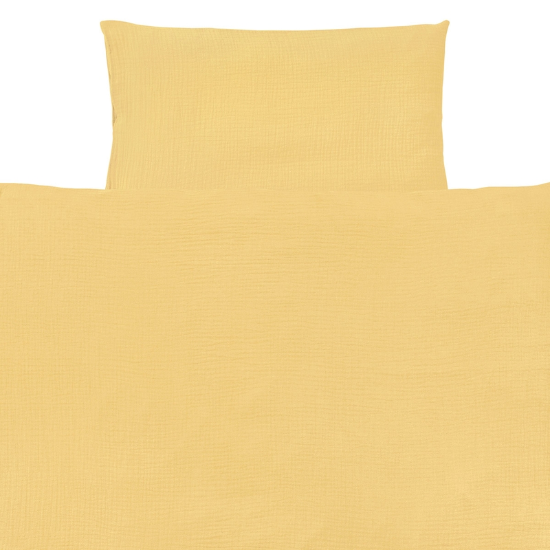 Organic Bedding Muslin Yellow 100x135cm