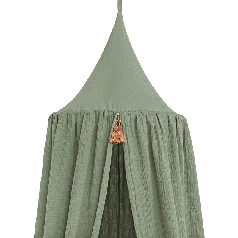 Canopy Muslin Khaki 250cm