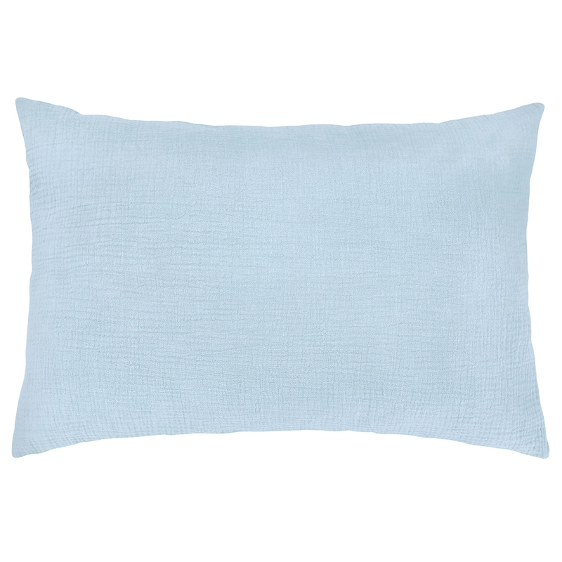 Pillowcase Muslin Light Blue 40x60cm